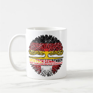 Peru Peruanisch Deutsch Deutschland Baum Wurzel Kaffeetasse