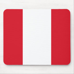 Peru (Peruanische Flagge) Mousepad