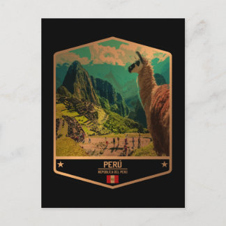 Peru Postkarte