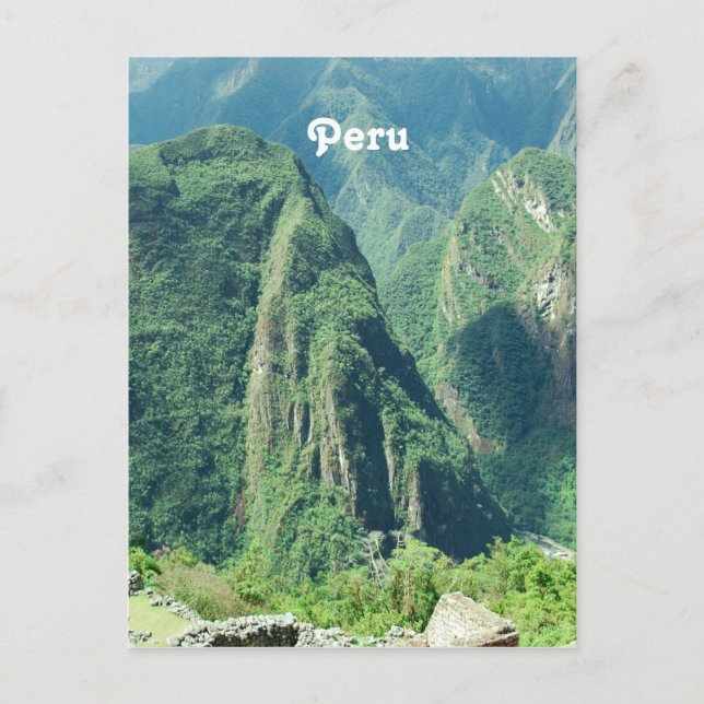 Peru Postkarte (Vorderseite)