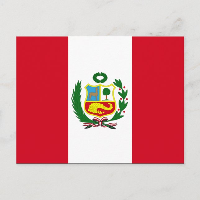 Peru Postkarte (Vorderseite)