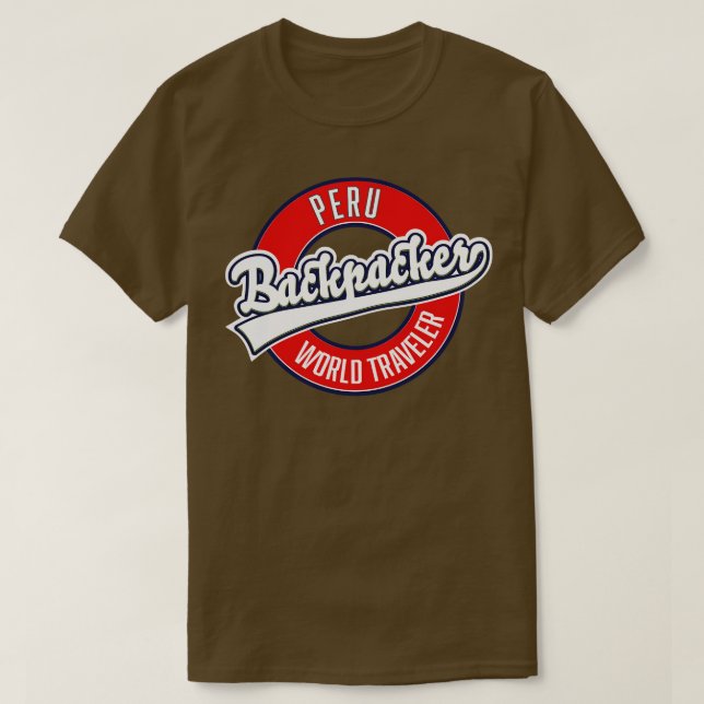 peru Rucksacklogos T-Shirt (Design vorne)