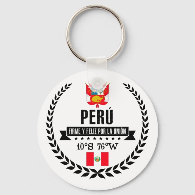 Peru Schlüsselanhänger (Vorderseite)