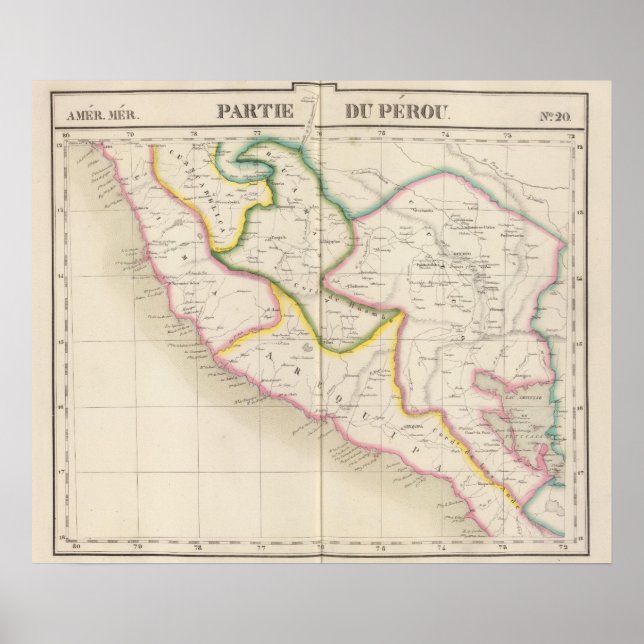 Peru, Südamerika 20 Poster (Vorne)