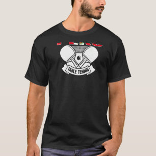 Peru Tischtennis unterstützen peruanischen Ping Po T-Shirt
