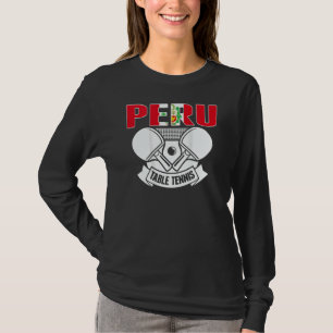Peru Tischtennis   Unterstützen Sie den peruanisch T-Shirt