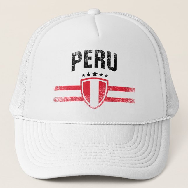 Peru Truckerkappe (Vorderseite)