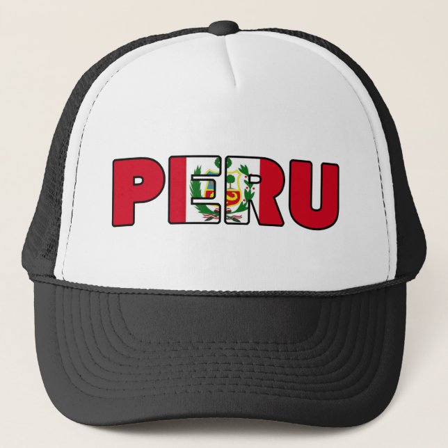 Peru Truckerkappe (Vorderseite)