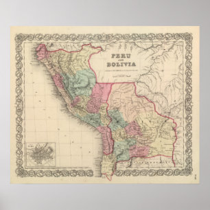 Peru und Bolivien 4 Poster