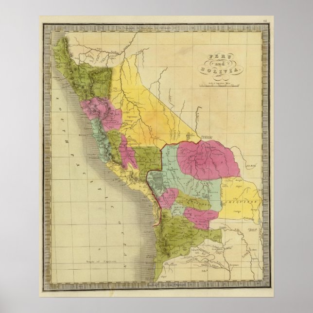 Peru und Bolivien Poster (Vorne)