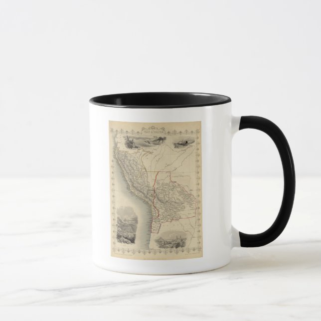 Peru und Bolivien Tasse (Rechts)