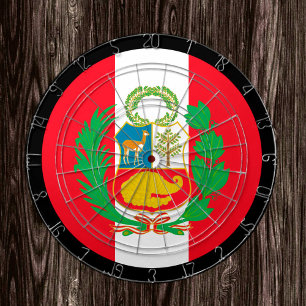 Peru und Dartboard Peru, Peru, Peru, Peru, Peruani Dartscheibe