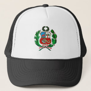 Peru-Wappen Truckerkappe