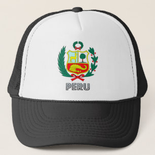 Peru-Wappen Truckerkappe