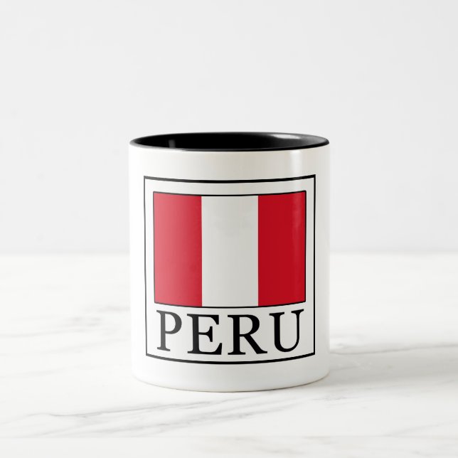 Peru Zweifarbige Tasse (Mittel)