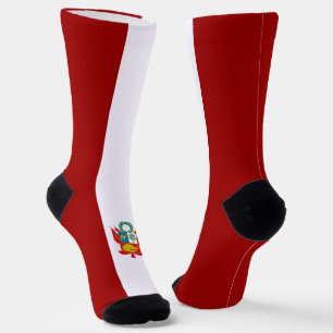 peruanische Flagge Socken
