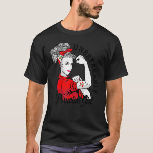 Peruanische Girl Unbrechbares Erbe Peru Flag Fraue T-Shirt