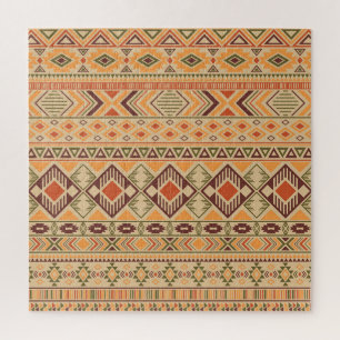 Peruanische Inder: Tribal Geometric Seamless