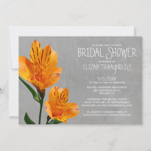 Peruanische Lily Bridal Dusche Einladungen