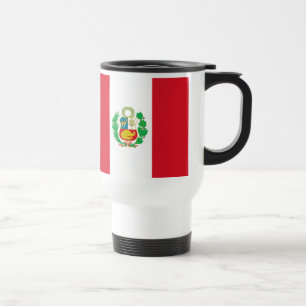 Peruanische Staatsflaggen-Tasse Reisebecher