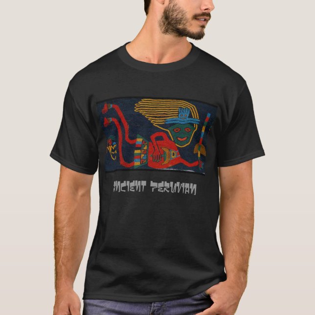 Peruanische Umhang-Grenze T-Shirt (Vorderseite)