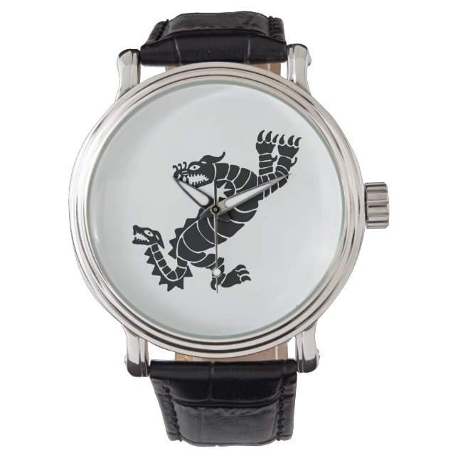 Peruanischer Drache Armbanduhr (Vorderseite)