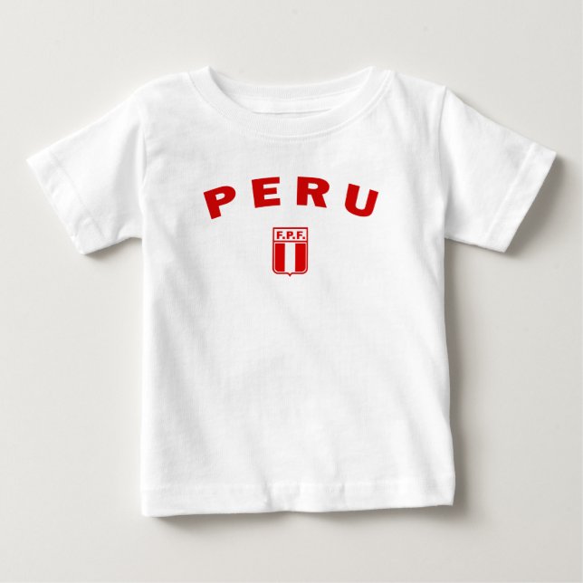 Peruanisches FPF Fußball-T-Shirt Baby T-shirt (Vorderseite)