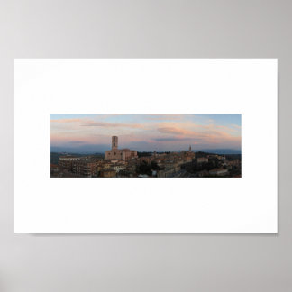 Perugia-Panorama (zugeschnitten) Poster