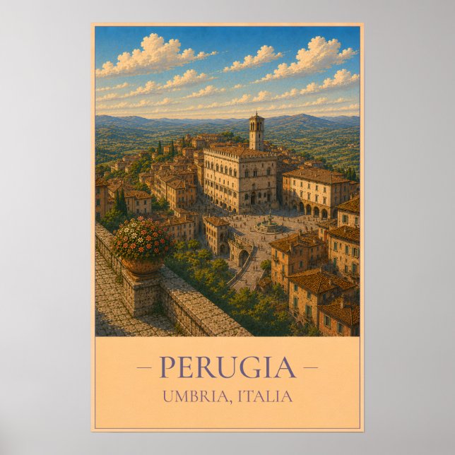 Perugia Poster (Vorne)