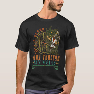 Perun Slavic mythologisch antiker nationaler okkul T-Shirt