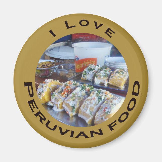 Peruvian Causa Magnet (Vorne)