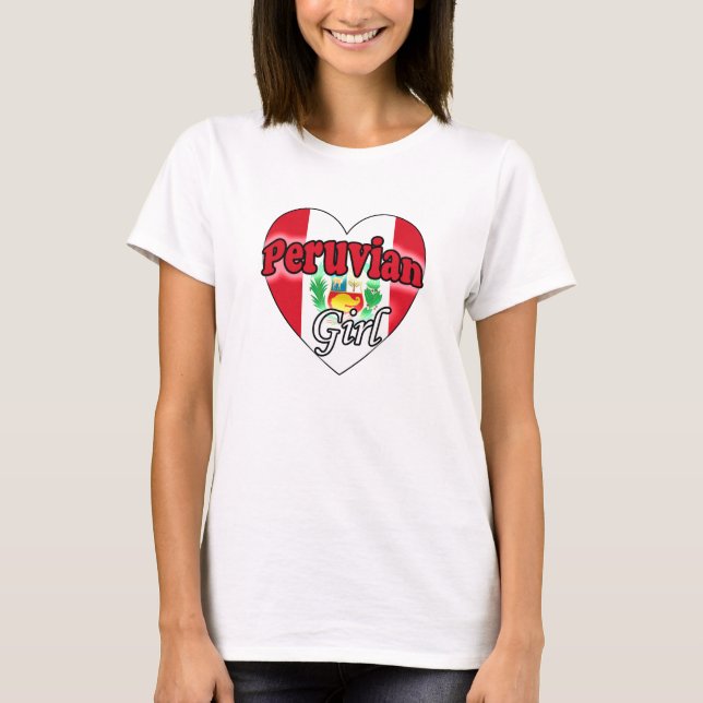 Peruvian Girl T-Shirt (Vorderseite)