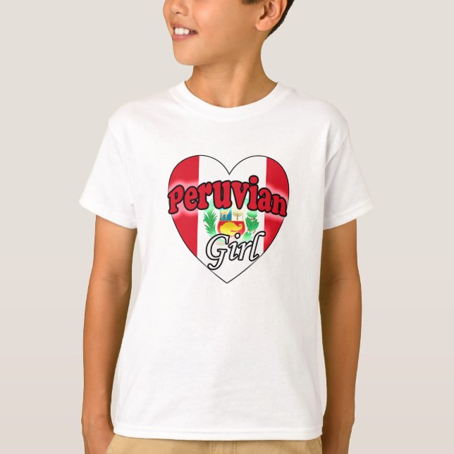 Peruvian Girl T-Shirt (Vorderseite)