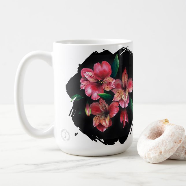 Peruvian Lily Love is the answer love mug (Avec donut)