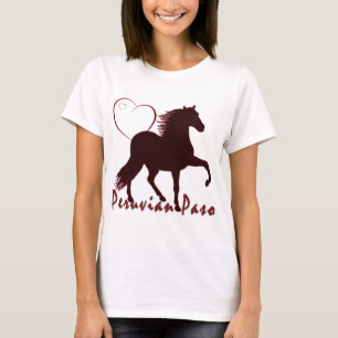 Peruvian Paso Horse Hearts T-Shirt