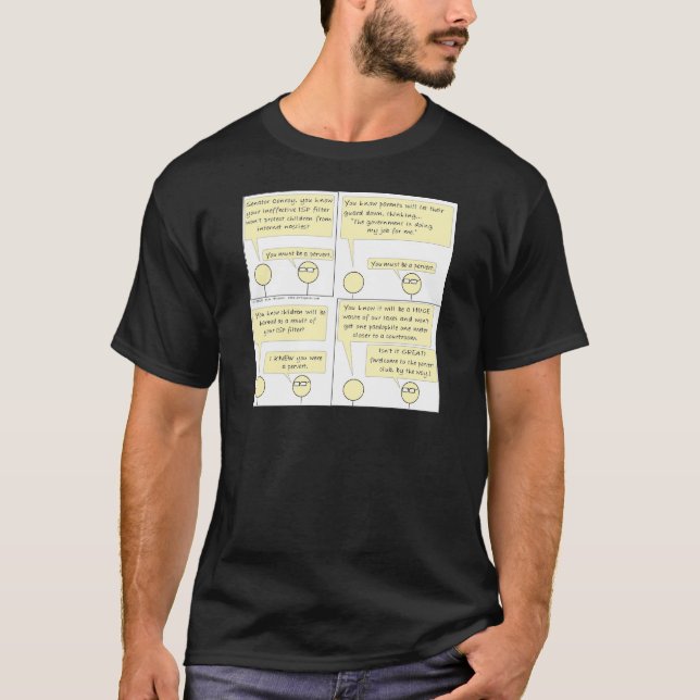 Pervert Conroy? - Grundlegender dunkler T - Shirt (Vorderseite)