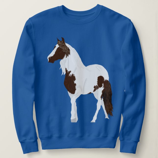 Pervian Paso Fino Horse Sweatshirt (Design vorne)
