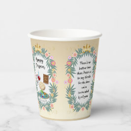 Pesach Seder Kosher sechs verschiedene Pessach-Leb Pappbecher