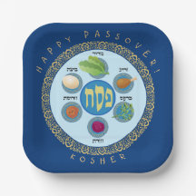 Pesach Seder Kosher sechs verschiedene Pessach-Leb
