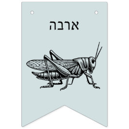 Pesachpest für Seder Wimpelkette