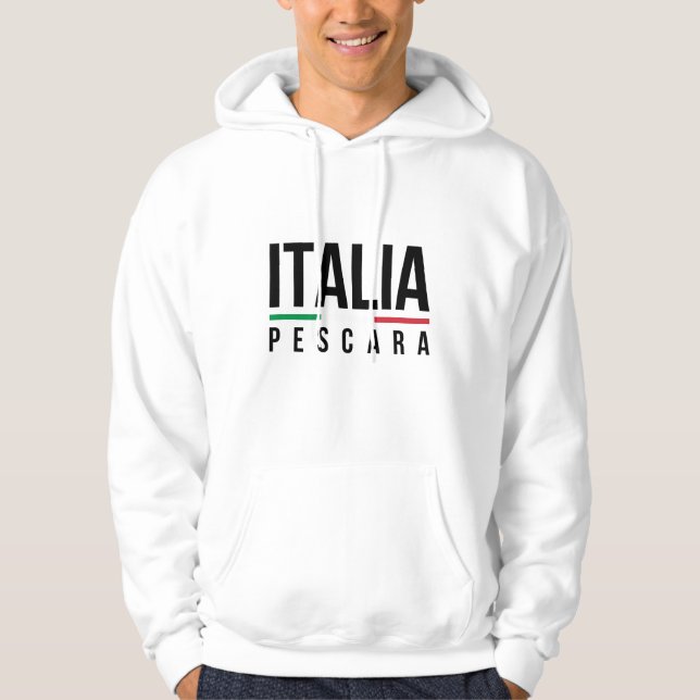 Pescara Italien Hoodie (Vorderseite)