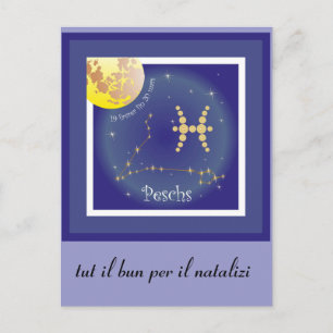 Peschs 19 favrer fin 20 Mars Postkarte