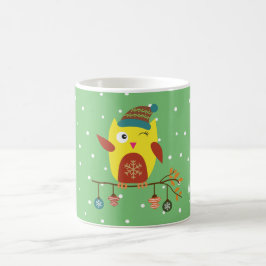 Pesonalisierte Niedliche Weihnachtssaison WinterIl Kaffeetasse