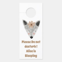 Pesonalisierter lustiger und niedlicher Babyfuchs 