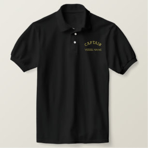 Pesonalized Bootname Kapitän Polo Shirt