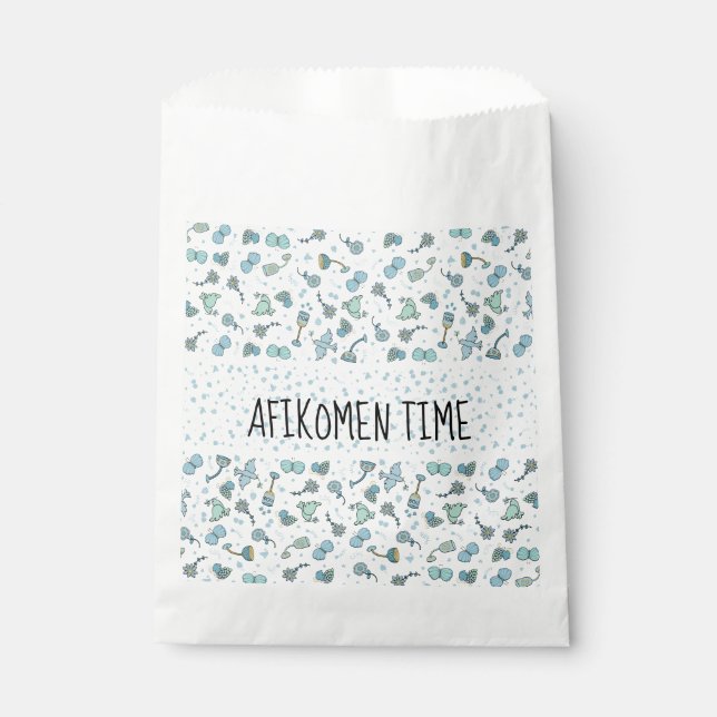 Pessach für das Zeitmesser-Gastgeschenk Geschenktütchen (Vorderseite)