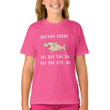 Pessach Matzah Shark Girls' Basic-T - Shirt