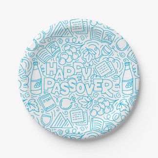 Pessach-Papierplatte Pappteller