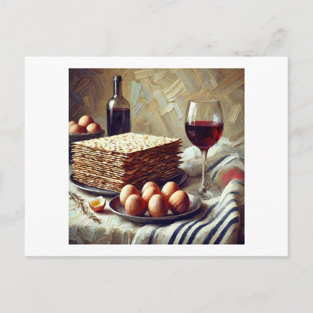 Pessach, Postkarte (Vorderseite)