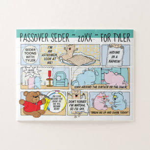Pessach Puzzle Afikomen Toons